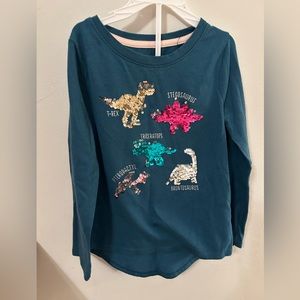 Sequence dinosaur shirt